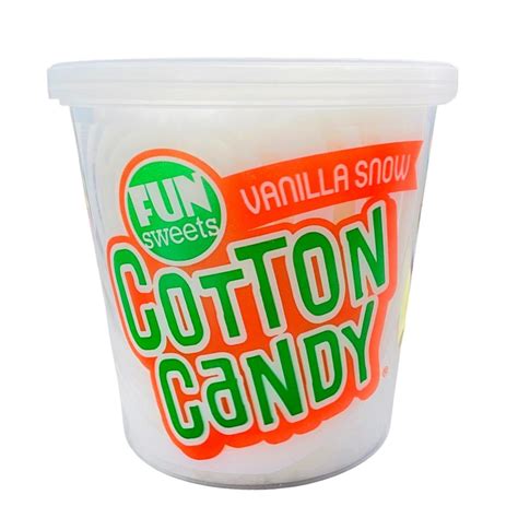 Fun Sweets Cotton Candy Vanilla Snow Candy Funhouse Candy Funhouse Ca