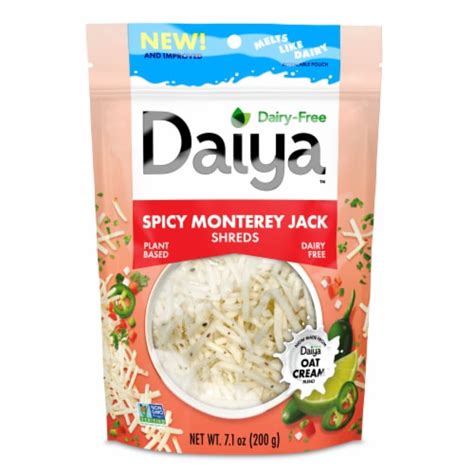 Daiya Dairy Free Spicy Monterey Jack Shredded Cheese Oz Kroger