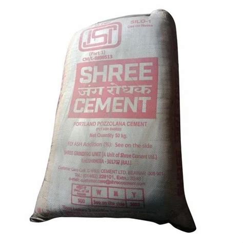50 Kg Shree Jung Rodhak Cement At Rs 350bag Shree Ultra Cement In