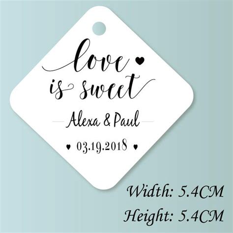 Les étiquettes personnalisées mariage offriront une touche de déco pour compléter votre table de mariage ou personnaliser les petits cadeaux que vous offrirez à vos invités. Étiquettes Personnalisées Mariage 100Pces | Étiquette ...