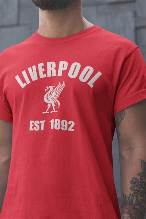 Liverpool 1892 Stil Röd T Shirt Cdon