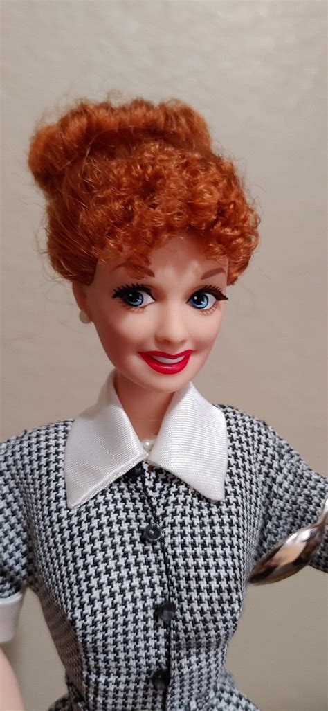 1997 barbie doll i love lucy lucy does a tv commercial etsy