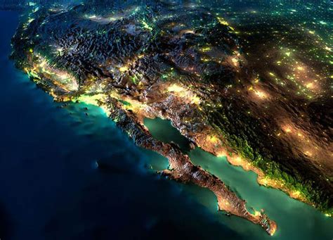 México Desde El Espacio 25 Preciosas Imágenes De Tierras Mexicanas