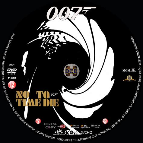No Time To Die 2021 Dvd Cover Cd Dvd Covers Cover Century Over