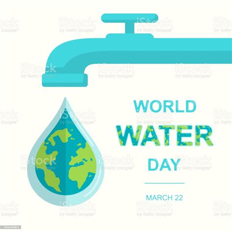 For world water day 2020, we've compiled a list of the top 10 water facts to know this year. World Water Day 22 March Stock Illustration - Download ...