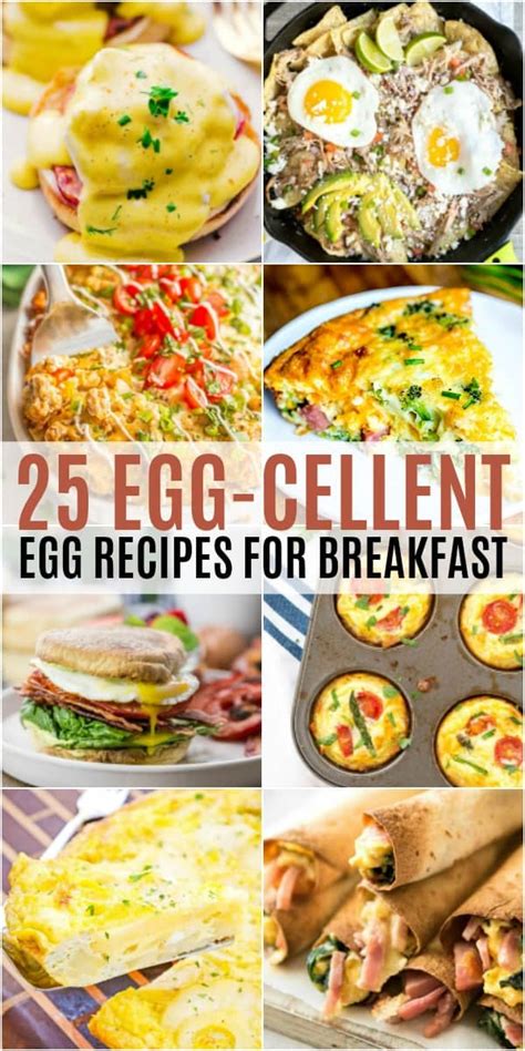 25 Egg Cellent Egg Recipes For Breakfast ⋆ Real Housemoms