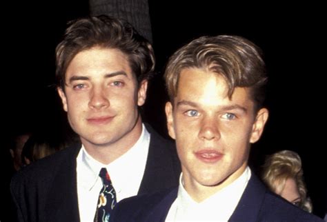 Babe Ties Brendan Fraser Says Matt Damon Made Him Better