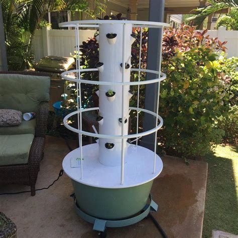 The other piece of the garden hose will be used to connect both ends to the 't' fitting. Grow Vegetables, Fruits & Herbs | Aeroponic Tower Garden Vertical Garden #Towergarden # ...