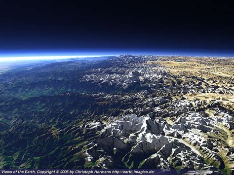 Mount Everest from space | NASA | Pinterest