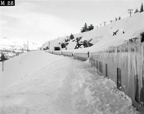 1952 Sierra Blizzard Turned Snowbound Luxury Train Into Frigid Hell
