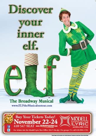 Featuring songs by matthew sklar and chad beguelin (disney's aladdin on broadway, the wedding singer), with a book by thomas meehan (annie, the producers, hairspray) and bob martin (the drowsy chaperone).rated pg Got the Holiday Spirit? ELF the Musical B1G1 Free Discount Code : Macaroni Kid | Musicals, Elf ...