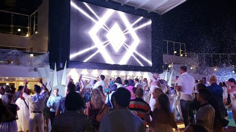 White Party Msc Meraviglia Youtube