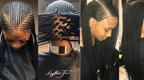 Black hair is the optimal choice for using this kind of hairstyle. LATEST BOX BRAIDS HAIRSTYLES | BOXBRAIDS FOR BLACK WOMEN ...