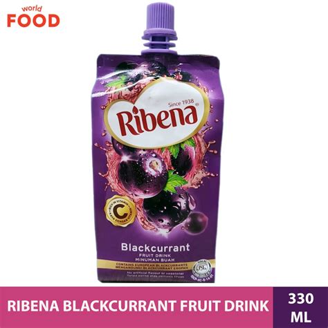 Jual Ribena Blackcurrant Fruit Drink 330ml Shopee Indonesia