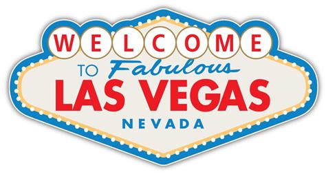 Welcome To Fabulous Las Vegas Nevada Car Bumper Sticker Decal Etsy