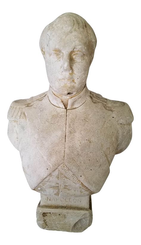 Napoleon Plaster Bust Small Historical Reproduction
