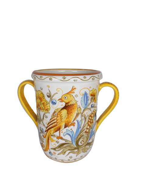 Italian Pottery Planters Bird Of Paradise Mod Ceramics