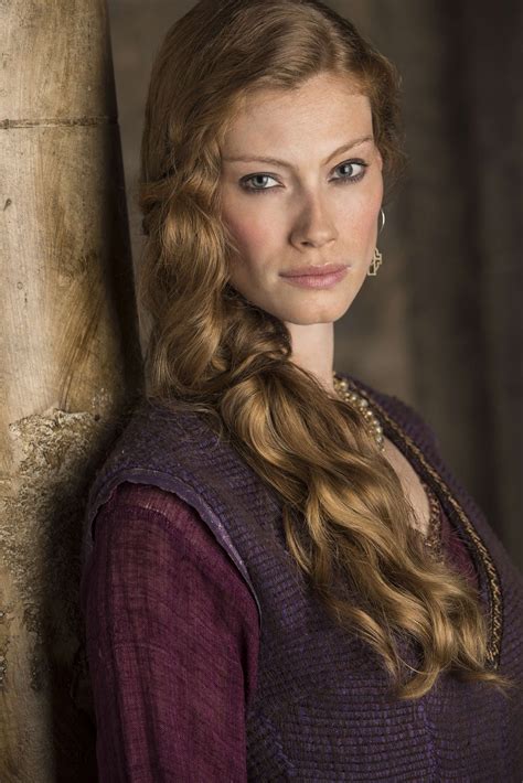 vikings s3 alyssa sutherland as princess queen aslaug actresses beauty viking women