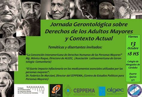 Argentina Jornada Gerontol Gica Sobre Derechos De Los Adultos Mayores