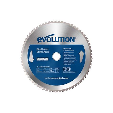 Evolution Power Tools 10 In 52 Teeth Mild Steel Cutting Saw Blade