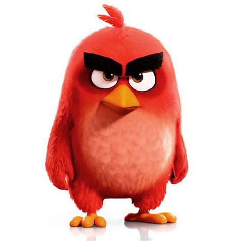 AngryBirds The Movie Character Red ABTM Describing Red Orange Beak