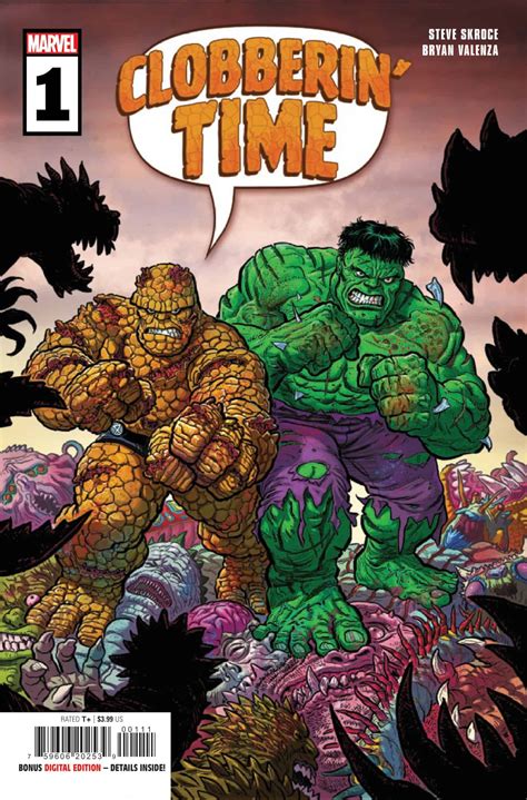 Clobberin Time 1 The Thing And Hulk Reunite Comic Watch