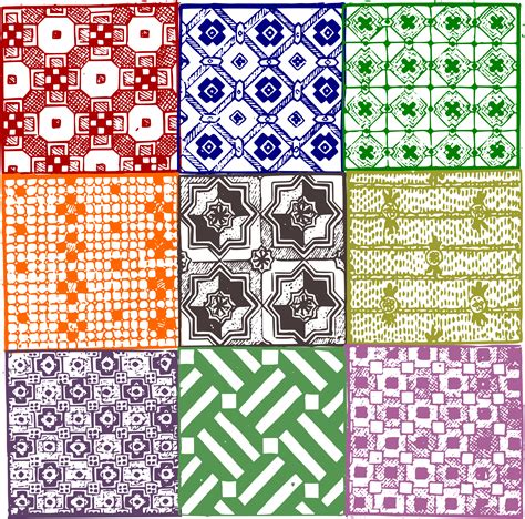 Clipart - Quilt Patterns