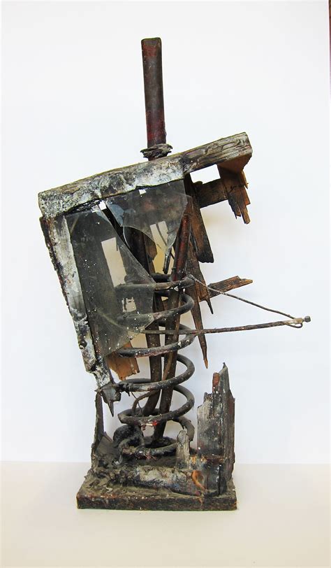 Darren Beattie Assemblage Mixed Media Sculpture Abstract Sculpture