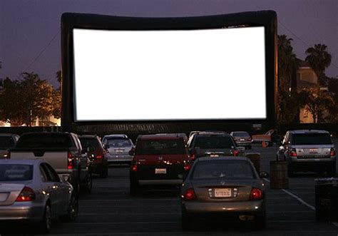 Drive In Movie Screen Png Free Png Image