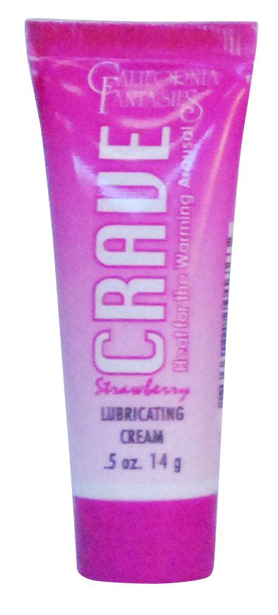 Crave Warming Lubricanting Cream Strawberry Flavored 05 Oz Tube Shop