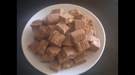 How to make condesed tofee hard. CARAMEL FUDGE (MILK TOFFEE) - YouTube