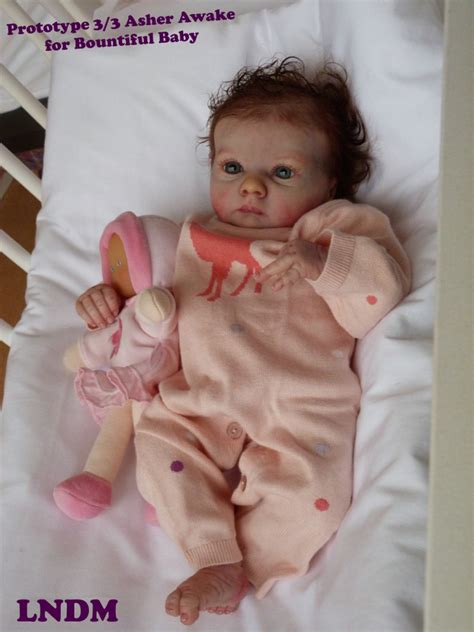 Reborn Doll Baby Girl Prototype OOAK Realborn R Asher Awake EBay