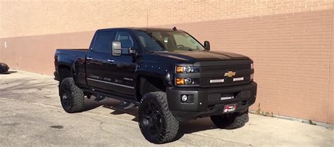 Chevy silverado lift kits reviews check out this recent chevy silverado. None more black: Check out this lifted Silverado 2500HD ...