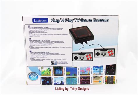 Lexibook Plug Nplay Retro Console 300 Games Classics Video Games 2