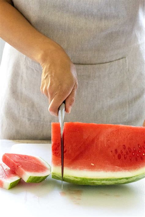 How To Cut A Watermelon Step By Step Jessica Gavin