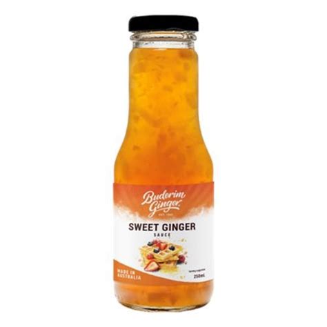 Buderim Ginger Sweet Ginger Sauce 250ml Healthy General Store Funki Munki Thinking Naturally