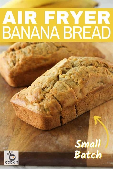 These easy mini banana bread loaves can be made in the air ...
