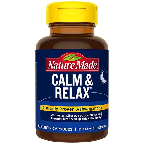 Nature Made Calm And Relax Capsules Shop Vitamins And Supplements At H E B