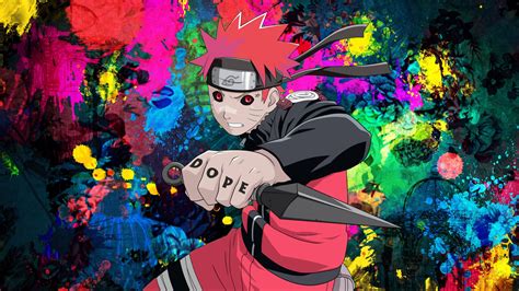 Download Dope Anime Naruto Vibrant Wallpaper