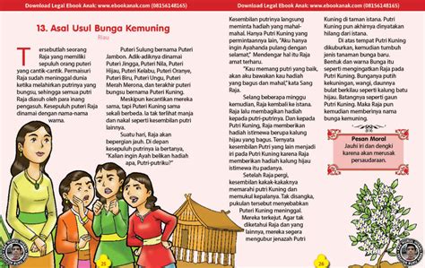 Asal Usul Bunga Kemuning Cerita Rakyat Riau Cerita Rakyat