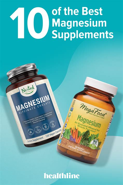 The 10 Best Magnesium Supplements Of 2020 In 2021 Best Magnesium