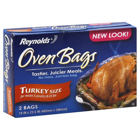 Reynolds Oven Bags Turkey Size 2 Bags