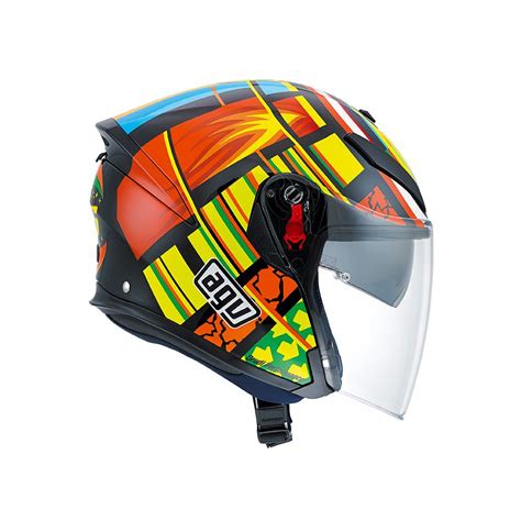 Agv K5 Jet Elements Helm Valentino Rossi Champion Helmets