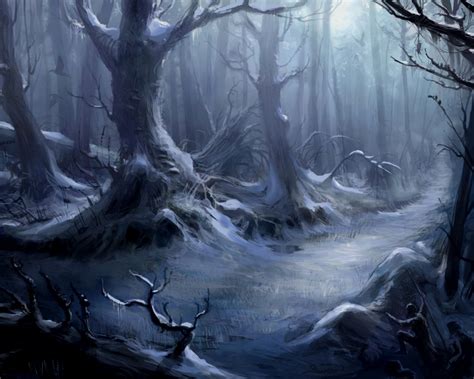 Download Forest Halloween Scary Spooky Horror Dark Creepy Wallpaper