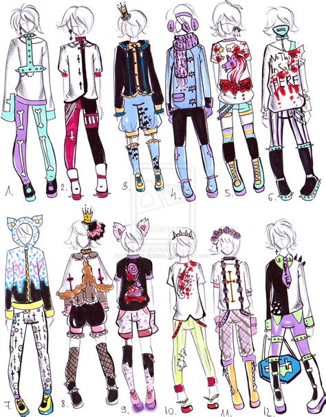 Anime Male Outfit Ideas
