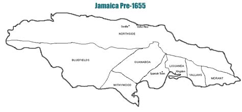 transformation of the parishes of jamaica 1572 to present fiwi roots