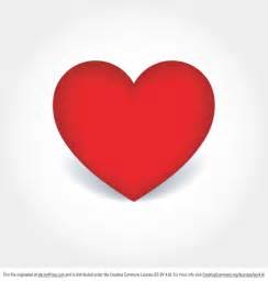 Valentine romântico coração vermelho vetor | Baixar ...