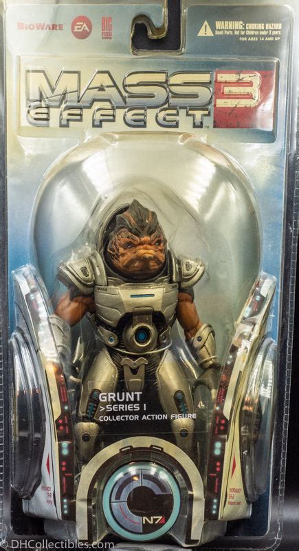 2012 Big Fish Toys Bioware Mass Effect 3 Grunt Series 1 Collector Acti