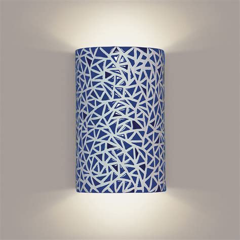 Wall Sconce A19 Ceramic Impact Artisan Crafted Lighting