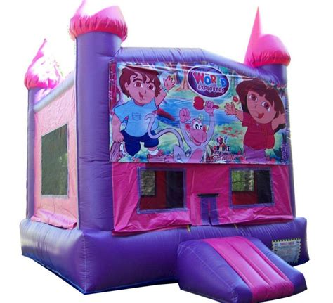 Our Dora The Explorer Moonwalk 135 Plus Delivery To Rent For A Whole